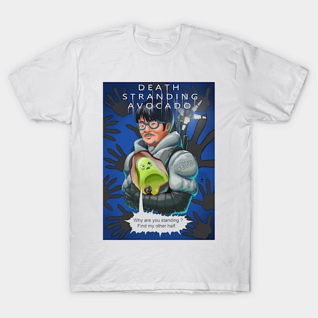 Death Stranding Avocado T-Shirt by Spirit_fun